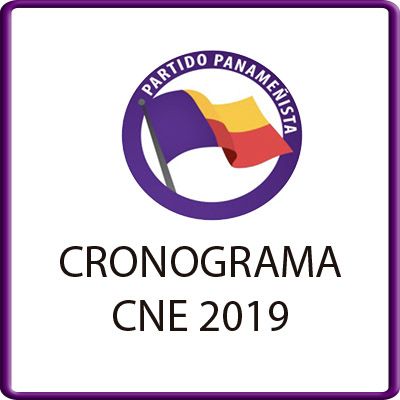 CRONOGRAMA CNE 2019